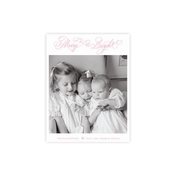 Ellington Engraved Small Holiday Card