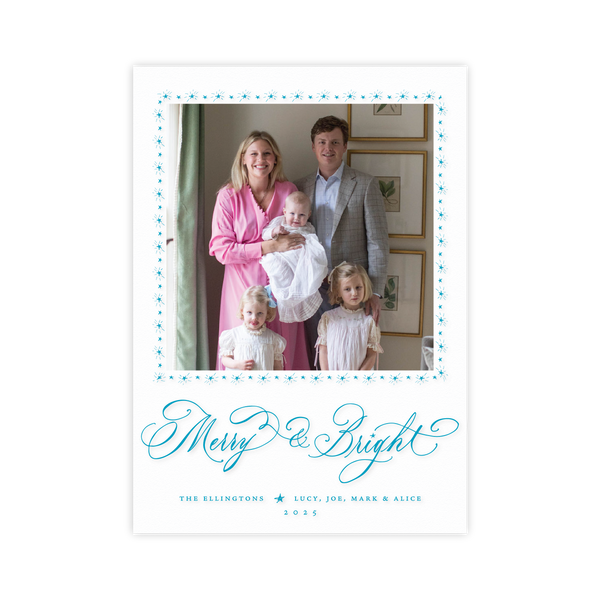 Ellington Engraved Medium Holiday Card