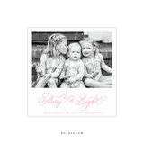 Ellington Engraved Small Square Holiday Card