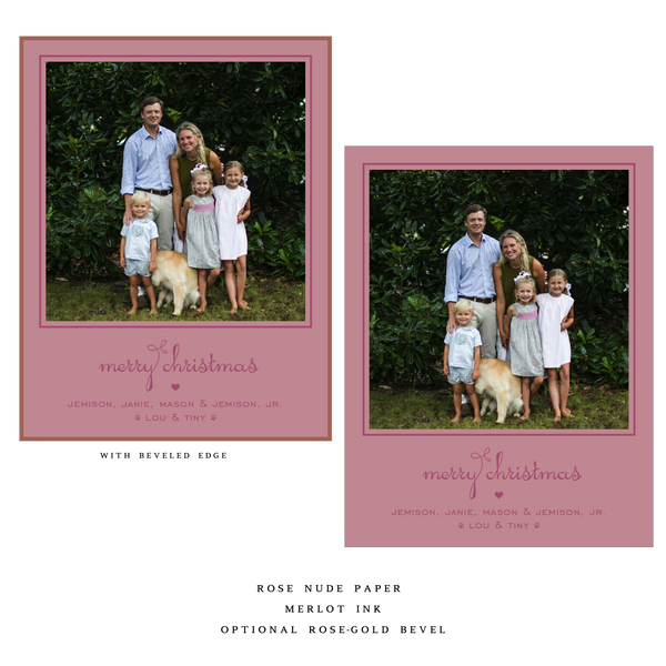 Estelle Small Luxe Holiday Card