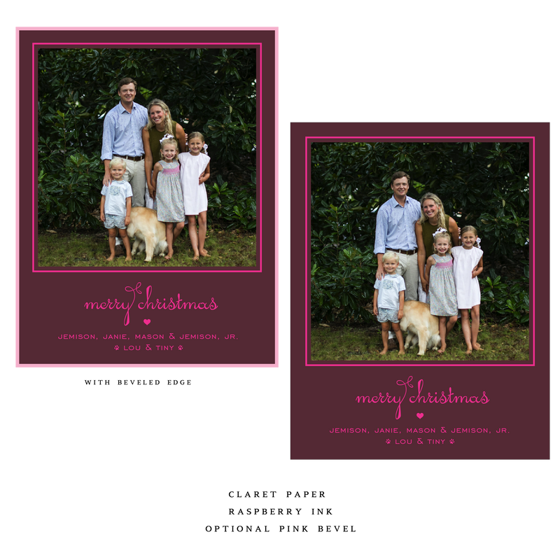 Estelle Small Luxe Holiday Card