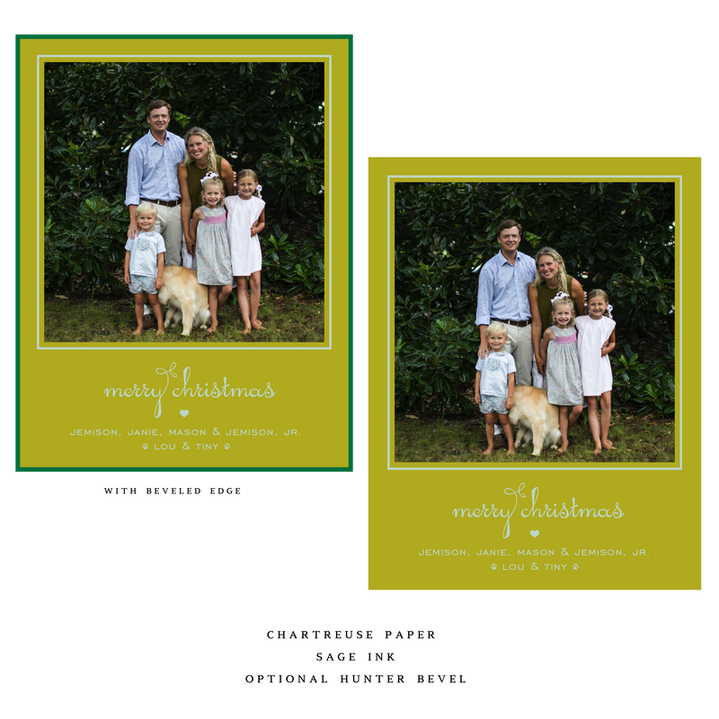 Estelle Small Luxe Holiday Card