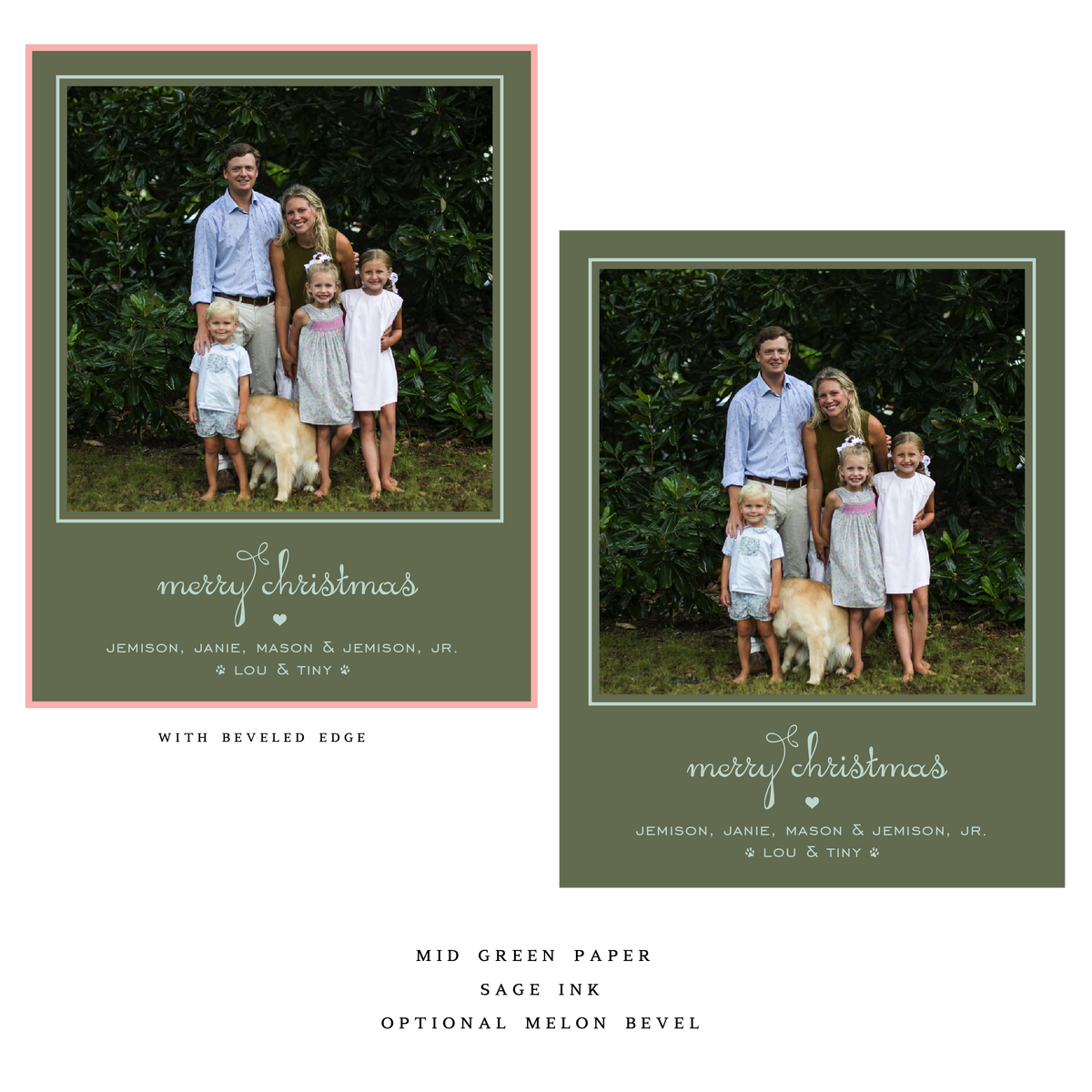 Estelle Small Luxe Holiday Card