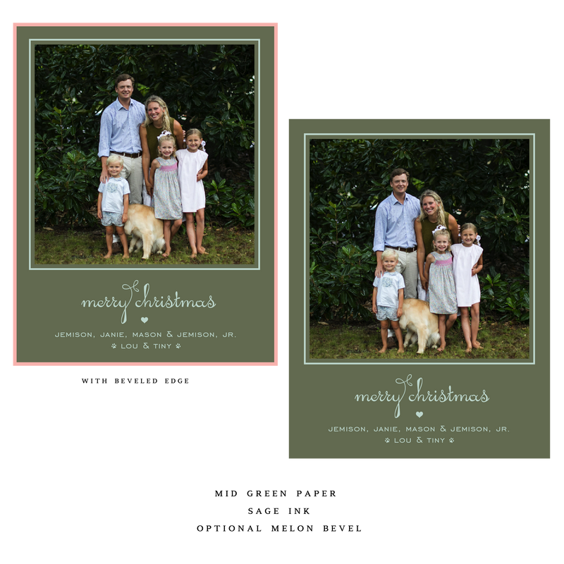 Estelle Small Luxe Holiday Card