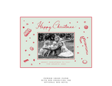 Evie 1-Color Engraved Medium Holiday Card