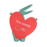 School Bus Valentine's Cards & Bracelets Set