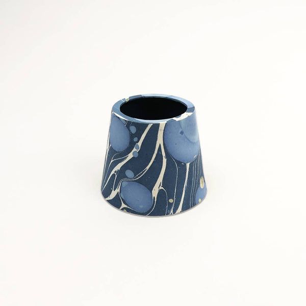 Peebles Blue - Marbled Lampshade