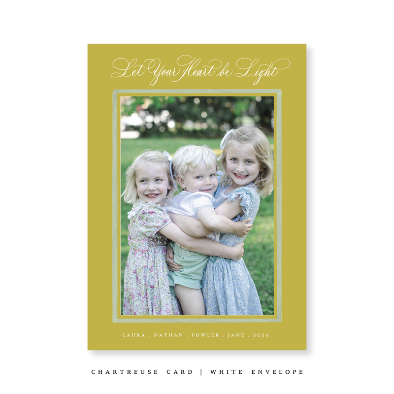 Fowler Medium Classic Printed Holiday Card