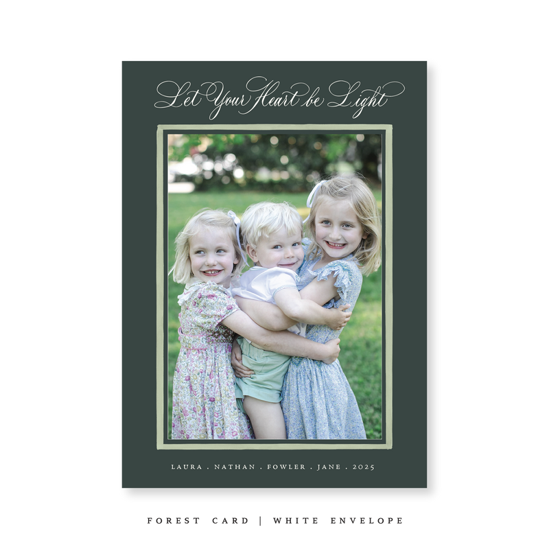 Fowler Medium Classic Printed Holiday Card