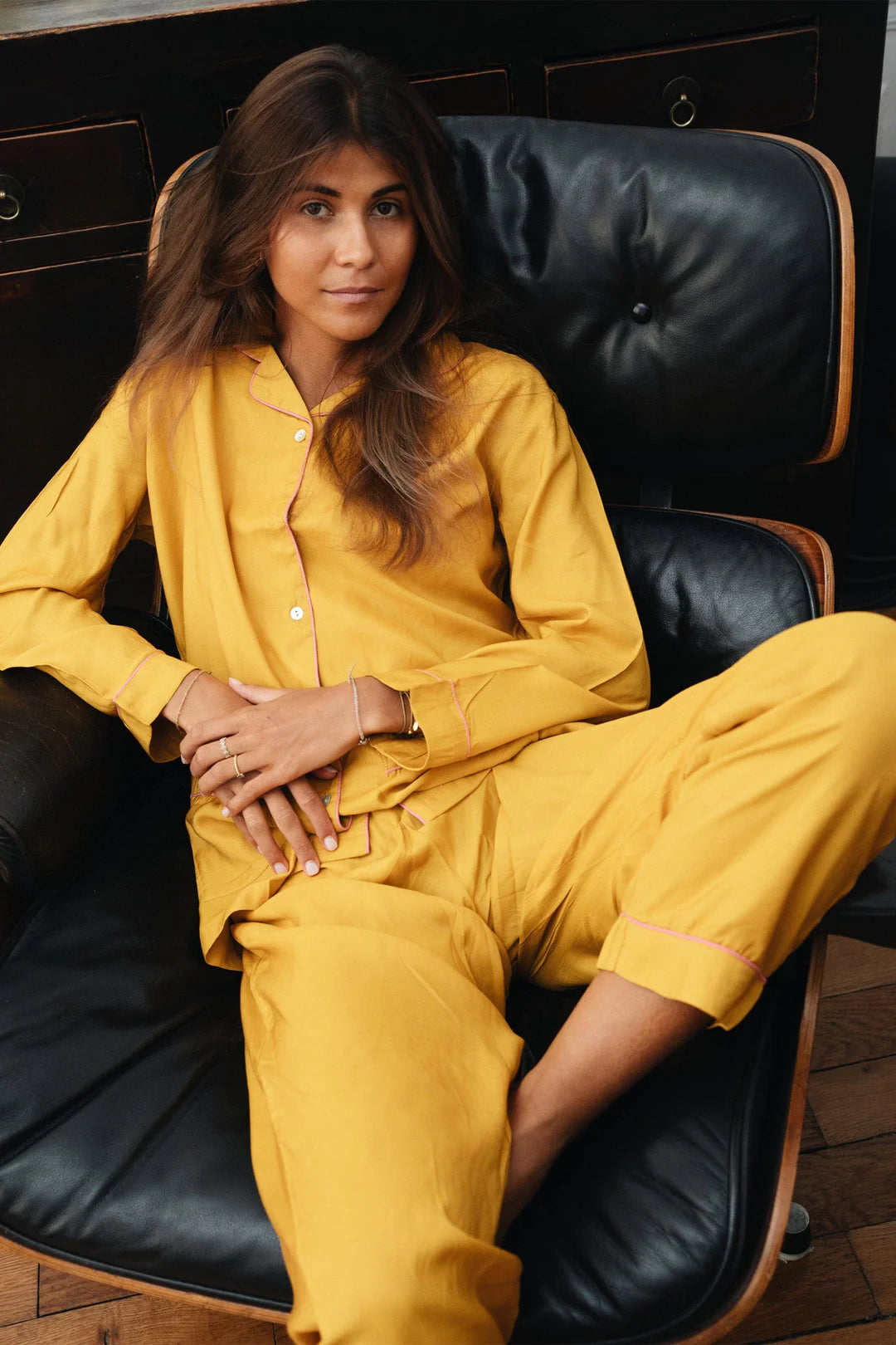 Germaine des Pres Pajamas - Yellow