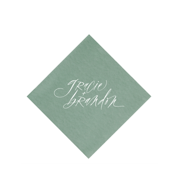 The Gracie Cocktail Napkin