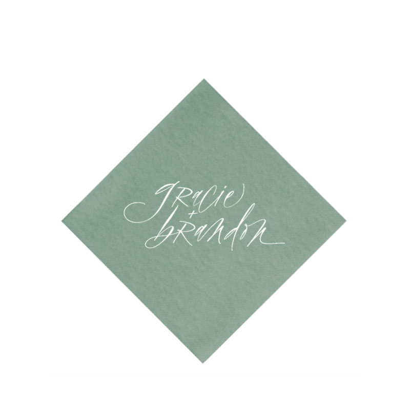 The Gracie Cocktail Napkin