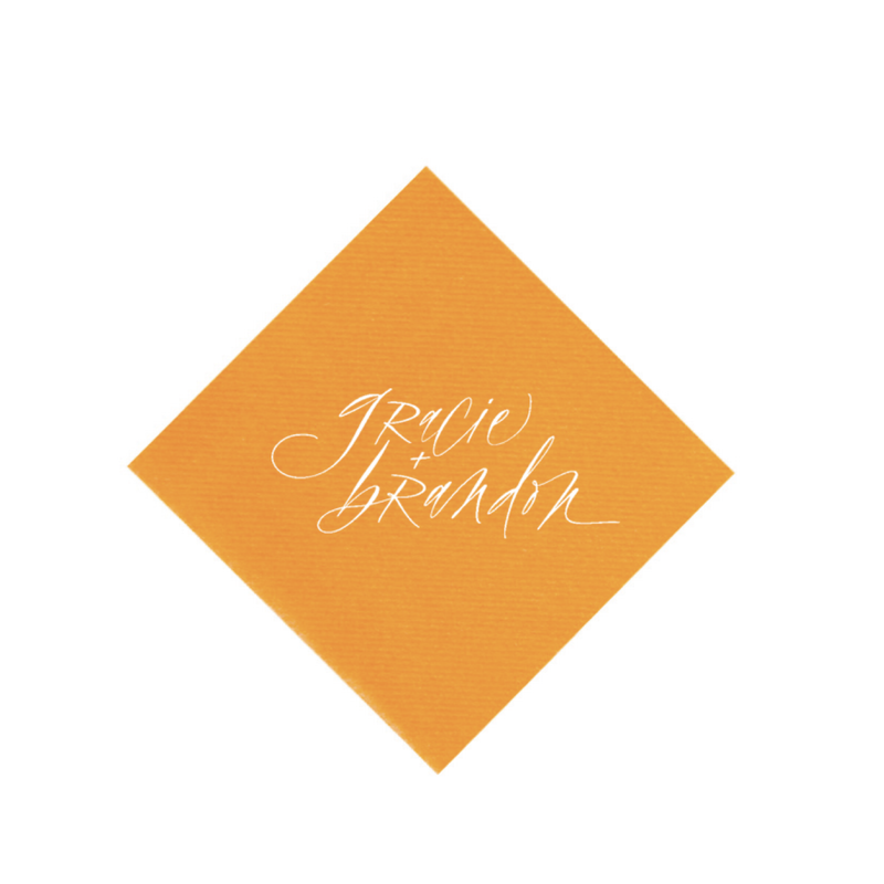 The Gracie Cocktail Napkin