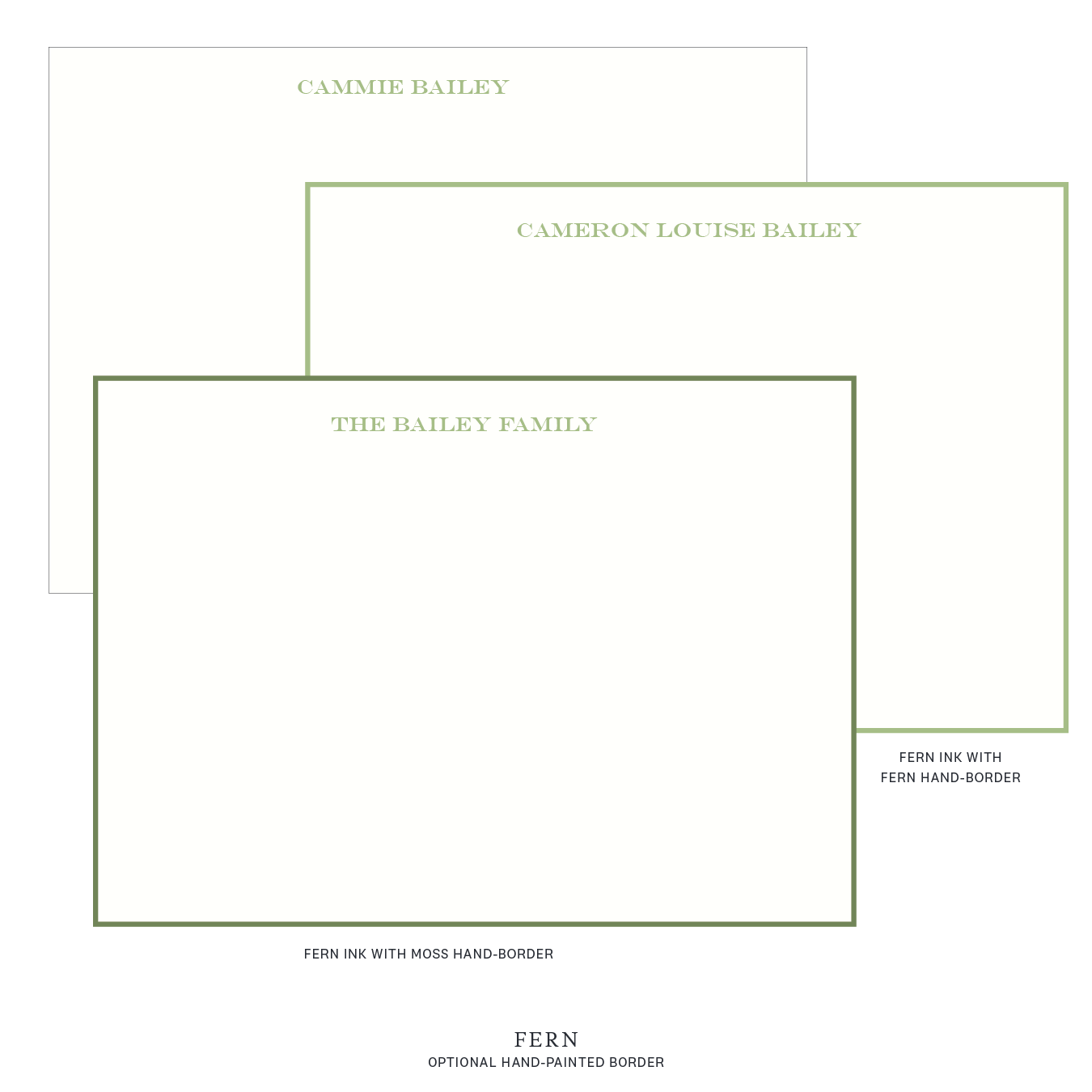 Hampstead Laid Paper Notecard