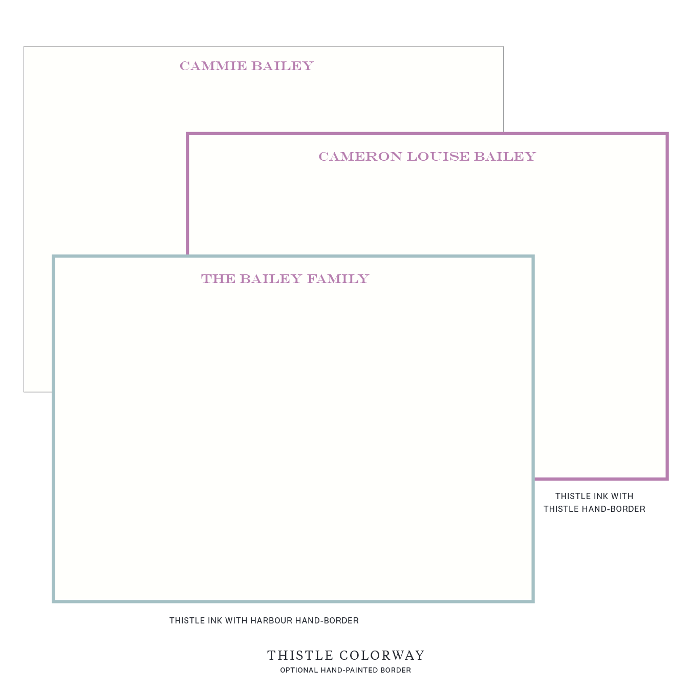 Hampstead Laid Paper Notecard