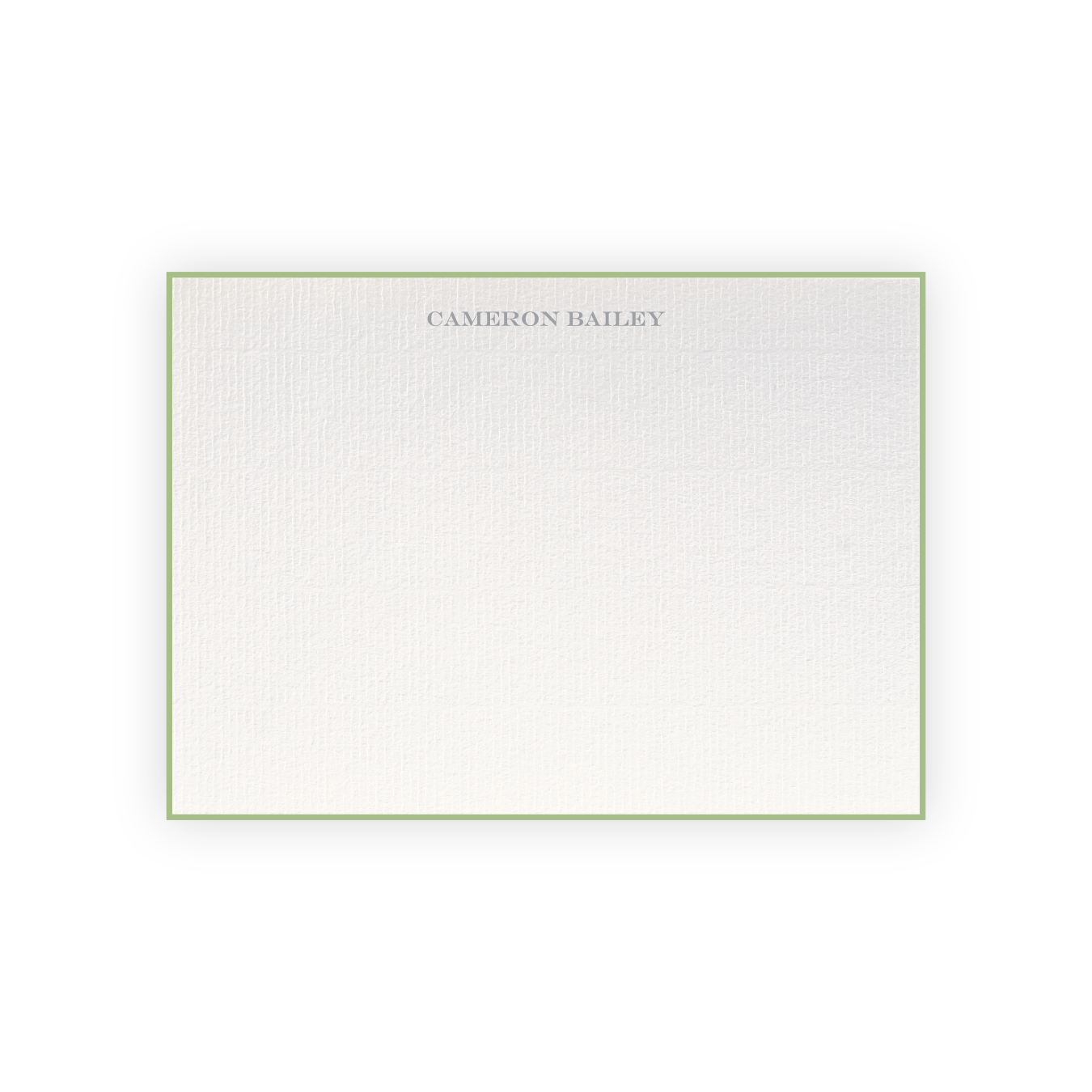 Hampstead Laid Paper Notecard