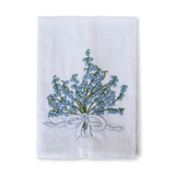 Sweet William Guest Towel, Blue