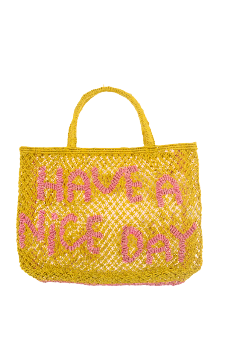 Have a Nice Day Jute Tote