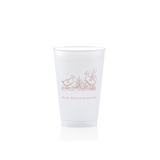Heath Motif Reusable Party Cups | 14 oz
