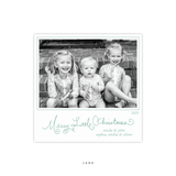Henley Letterpress Small Square Holiday Card