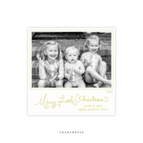 Henley Letterpress Small Square Holiday Card