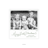 Henley Letterpress Small Square Holiday Card