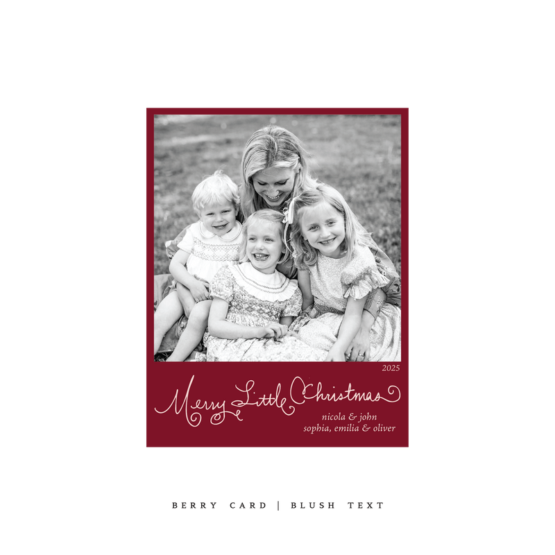 Henley Classic Printed Small Holiday Card
