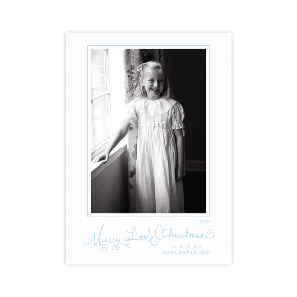 Henley Letterpress Medium Holiday Card