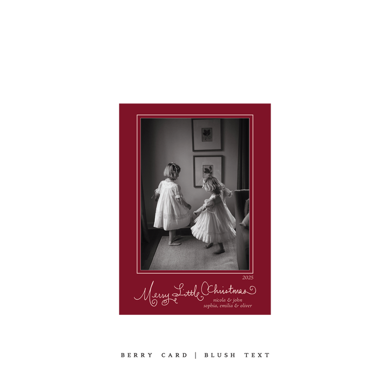 Henley Classic Printed Petite Holiday Card