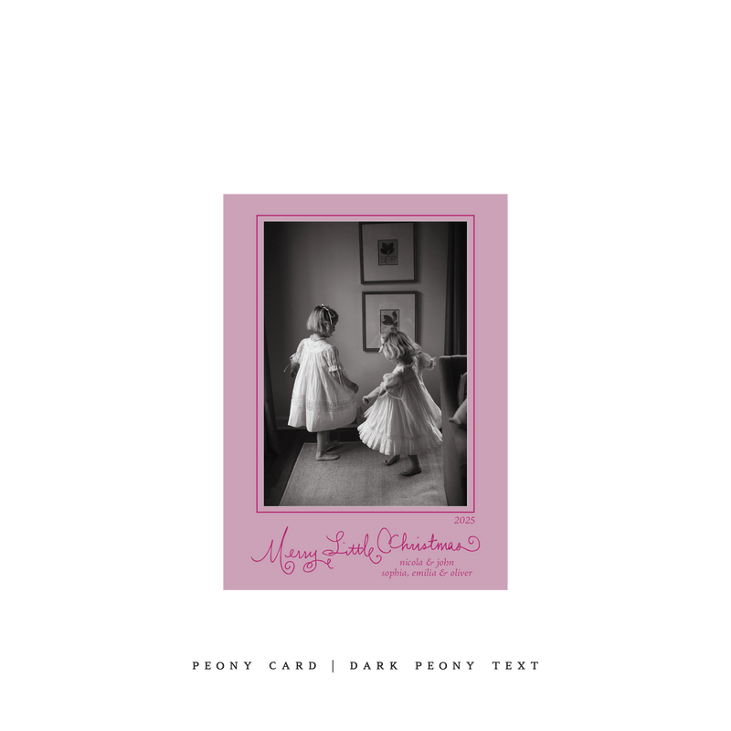 Henley Classic Printed Petite Holiday Card