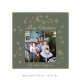 Henry Foil Printed Holiday Card