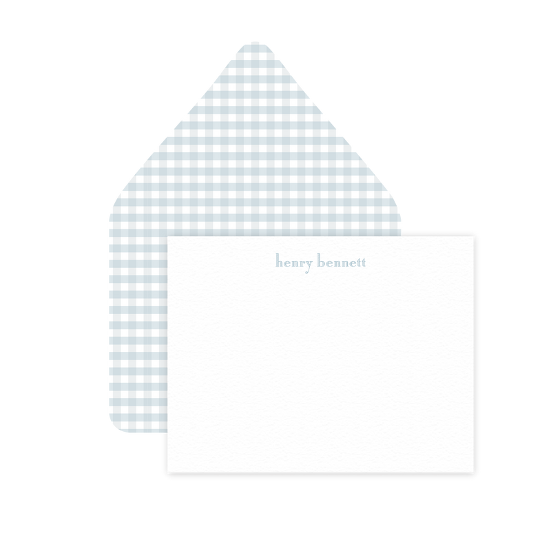 Henry Petite Letterpress Stationery