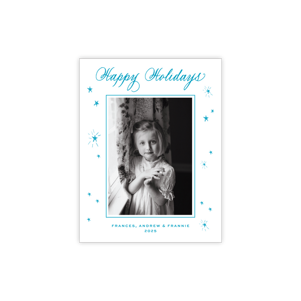 Huxley Letterpress Small Holiday Card