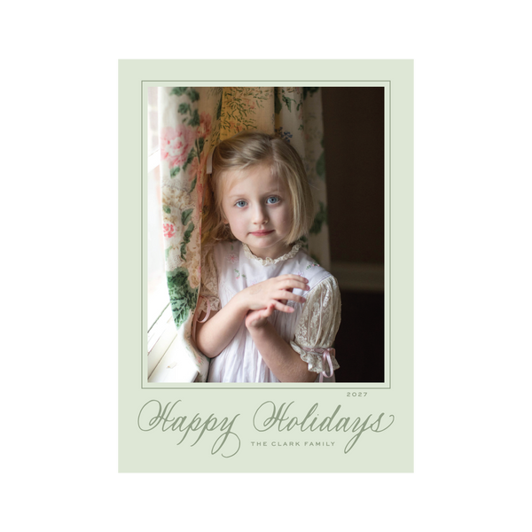 Huxley Classic Printed Medium Holiday Card