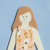 Honey Felt Doll Toy Deluxe Set