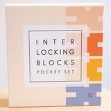 Interlocking Blocks Pocket Travel Set