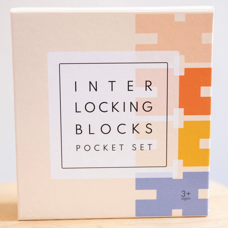 Interlocking Blocks Pocket Travel Set
