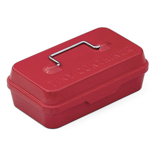 Tiny Tin Container with Handle