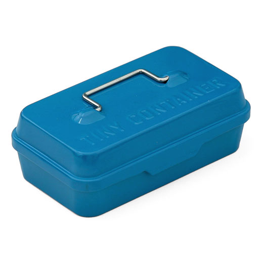 Tiny Tin Container with Handle