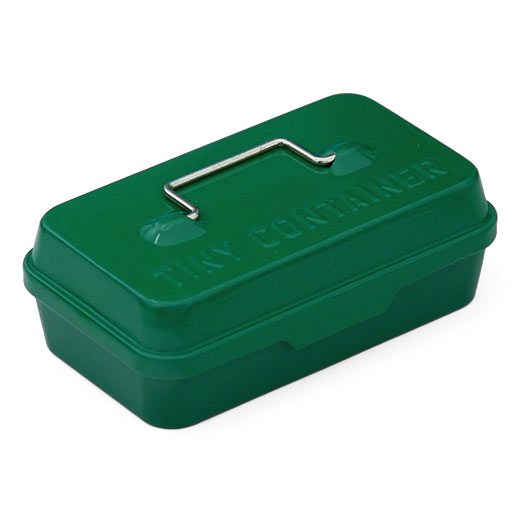 Tiny Tin Container with Handle