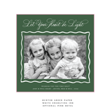 Jane Engraved Large Square Holiday Card