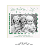 Jane Engraved Large Square Holiday Card