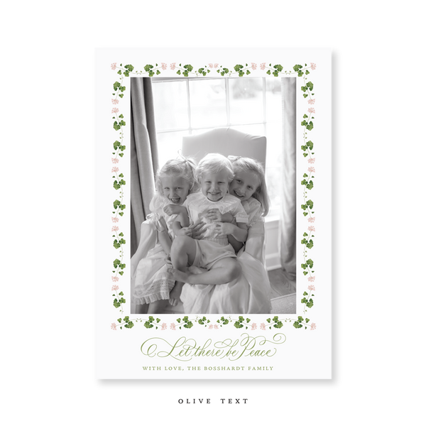 Jane Medium Classic Printed Holiday Card