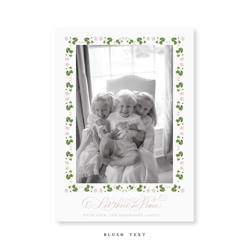 Jane Medium Classic Printed Holiday Card