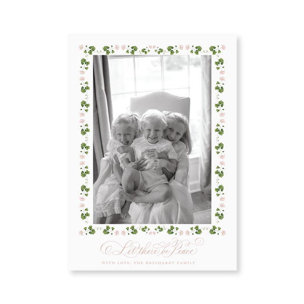 Jane Medium Classic Printed Holiday Card