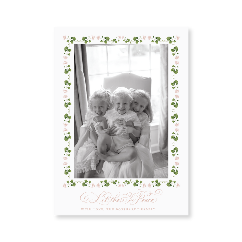 Jane Medium Classic Printed Holiday Card
