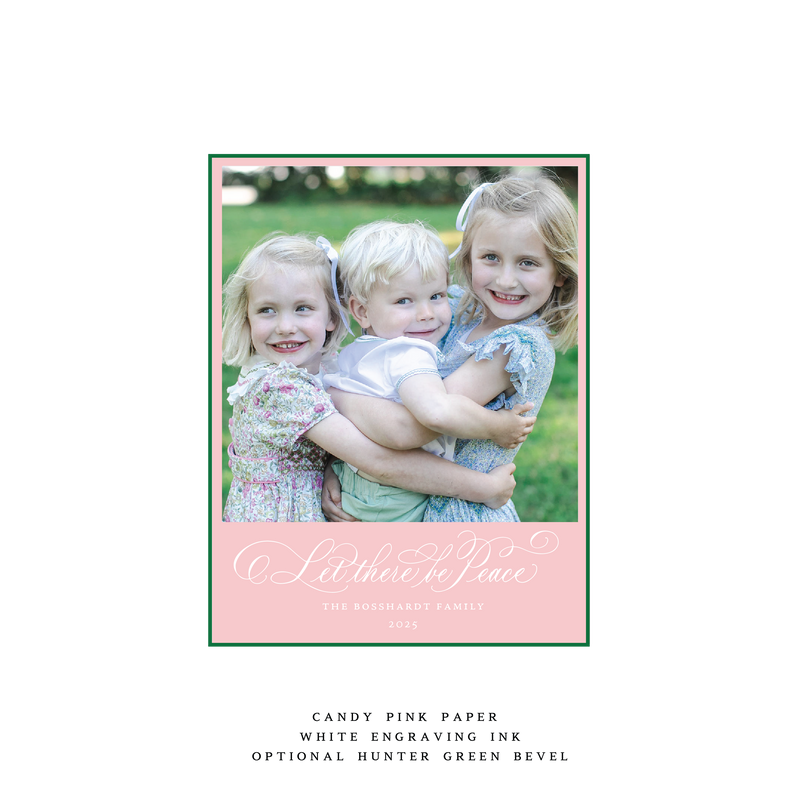Jane Engraved Small Holiday Card