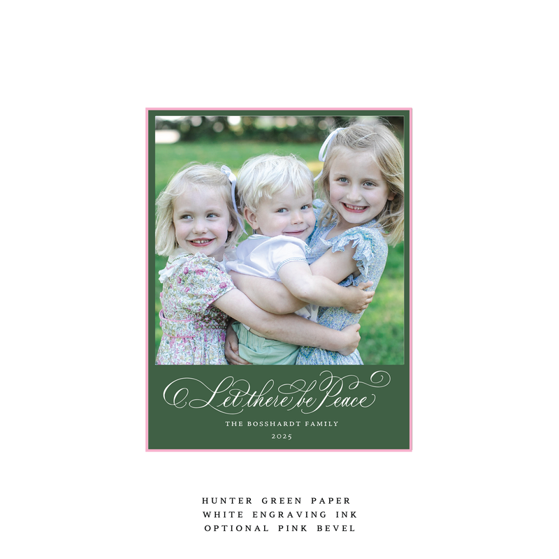 Jane Engraved Small Holiday Card