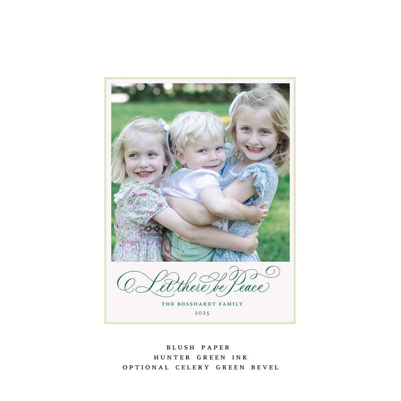 Jane Engraved Small Holiday Card