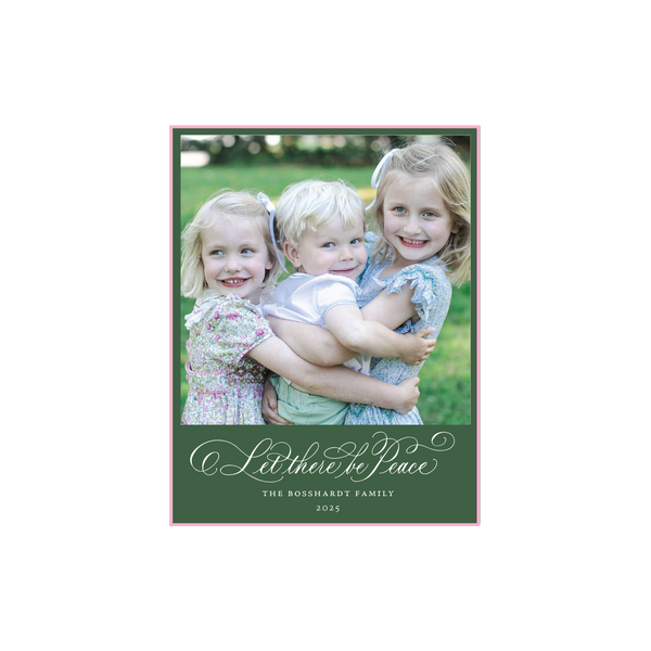 Jane Engraved Small Holiday Card